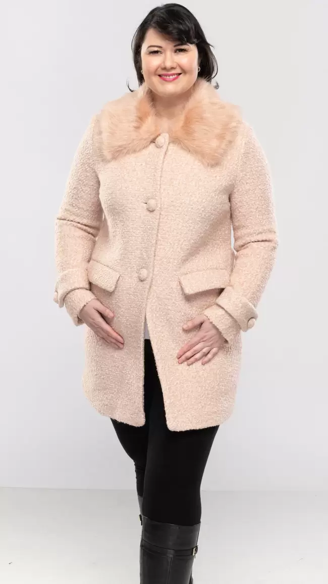 Women's Pretty Pink Coat