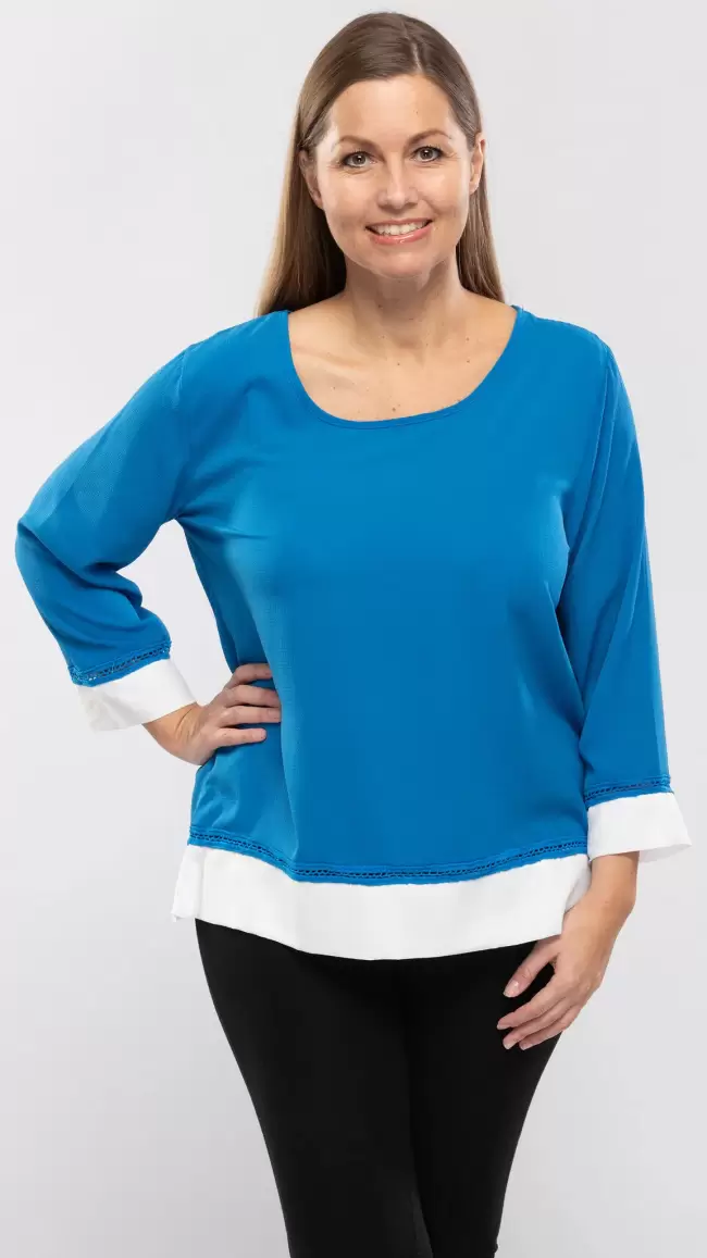 Women's Smart Two-Tone Top