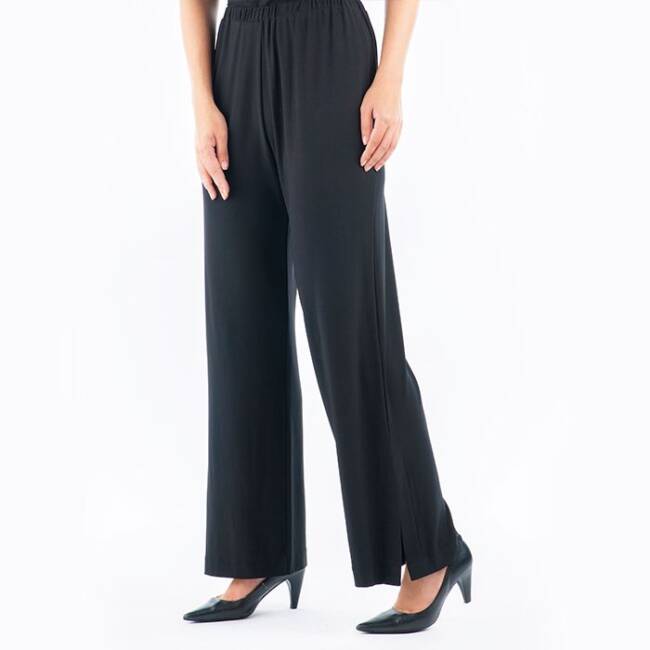 Elastic-Waist Palazzo Pant - Image 2