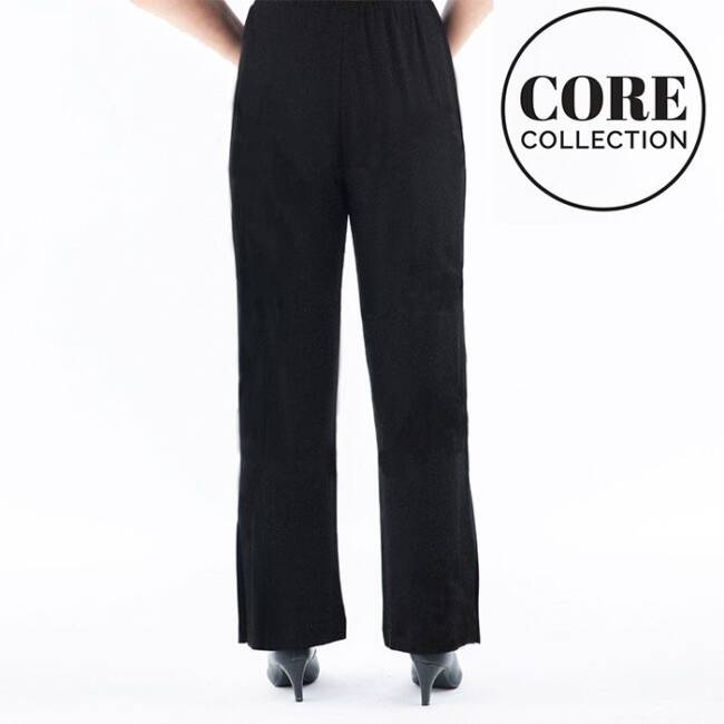 Elastic-Waist Palazzo Pant - Image 3